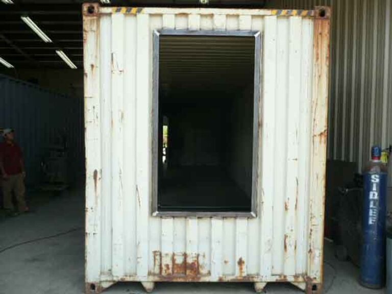 40ft High Cube Container Conversion - ContainerTech