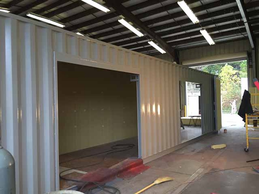 40ft High Cube Container Conversion - ContainerTech