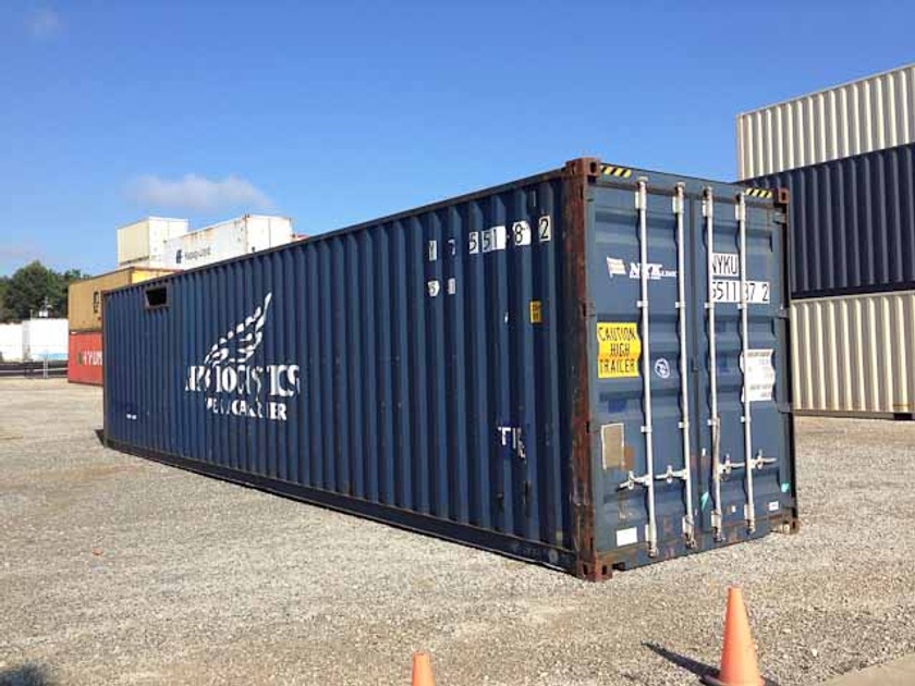 40ft High Cube Container Conversion - ContainerTech