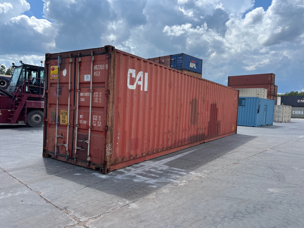 Used 40’ High Cube Container