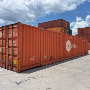storage container on lot