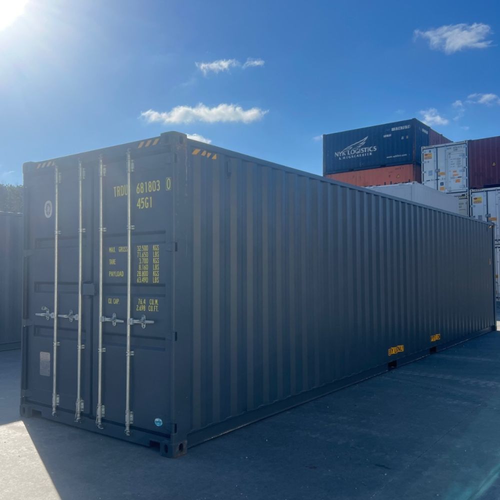 New 40’ High Cube Container - ContainerTech