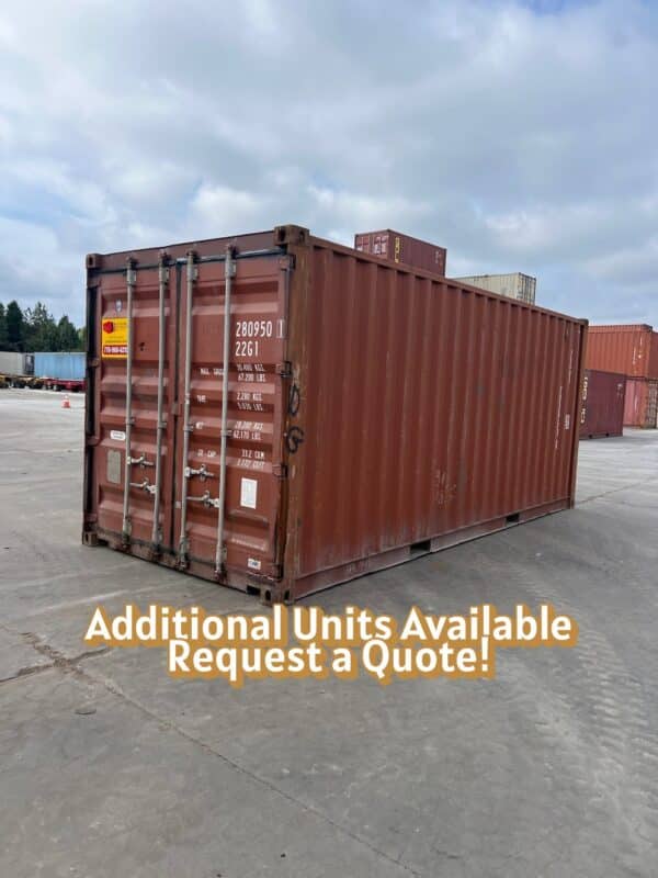 Used Container Unit Used 20’ Container - ContainerTech
