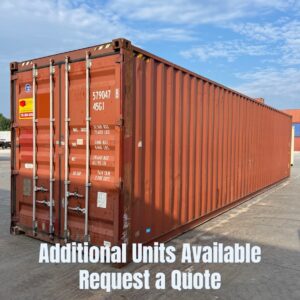 Used 40’ High Cube Container